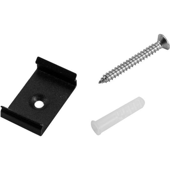 Eurolite Halterung für U-Profil 20mm Metall sw, Zubehör DJ