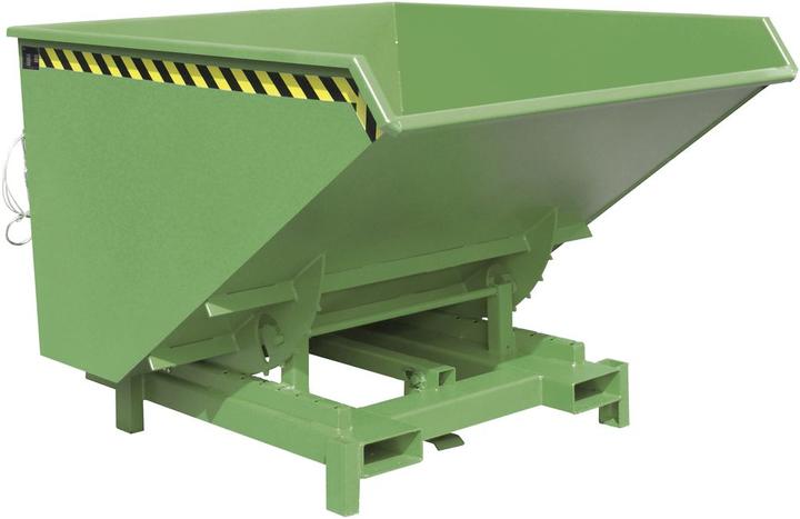 Actual product image eurokraft pro Heavy duty tipping container (1700 l)