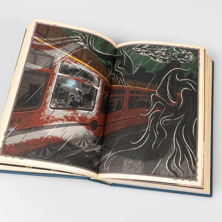 Produktbild Harry Potter und der Gefangene von Askaban (MinaLima-Edition mit 3D-Papierkunst 3) (Deutsch, J.K. Rowling, MinaLima, 2023)