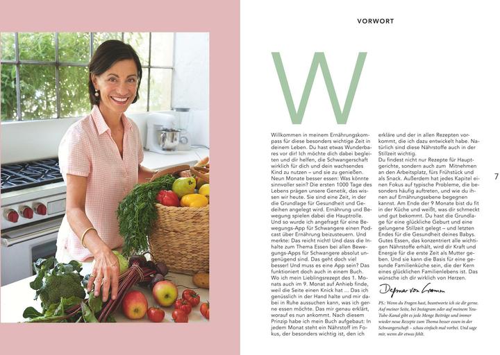 Produktbild Das Monats-Kochbuch für Schwangere (Deutsch, Dagmar von Cramm, 2020)