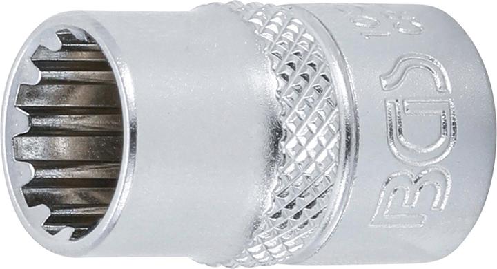 Produktbild BGS Steckschlüssel-Einsatz Gear Lock Antrieb Innenvierkant 10 mm (3/8") SW 11 mm (11 mm)