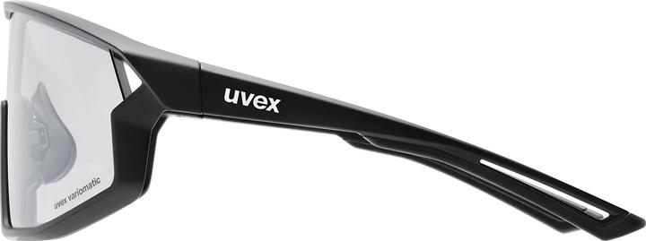 Immagine prodotto Uvex Sports skyryse V (Nero opaco, Variomatic Litemirror argento)