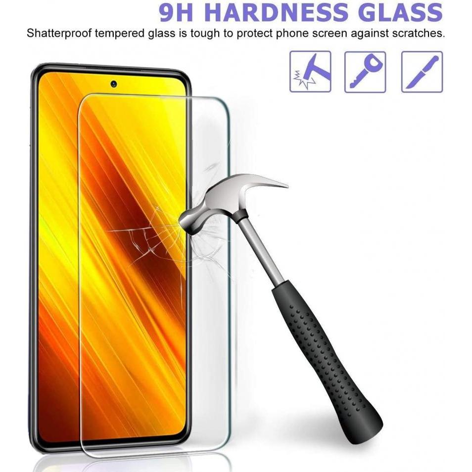 Thumbnail - Screenguard Xiaomi Poco X3 Panzerglas Schutzfolie Case Friendly Design (1 Stück, Xiaomi Poco X3), Smartphone Schutzfolie...