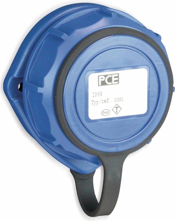 PCE 20352-8b Presa da pannello IP68 Blu 9003399023996