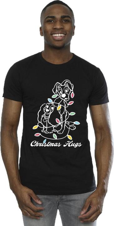 Image du produit Disney - T-shirt LADY AND THE TRUMP CHRISTMAS HUGS - Homme (5XL)