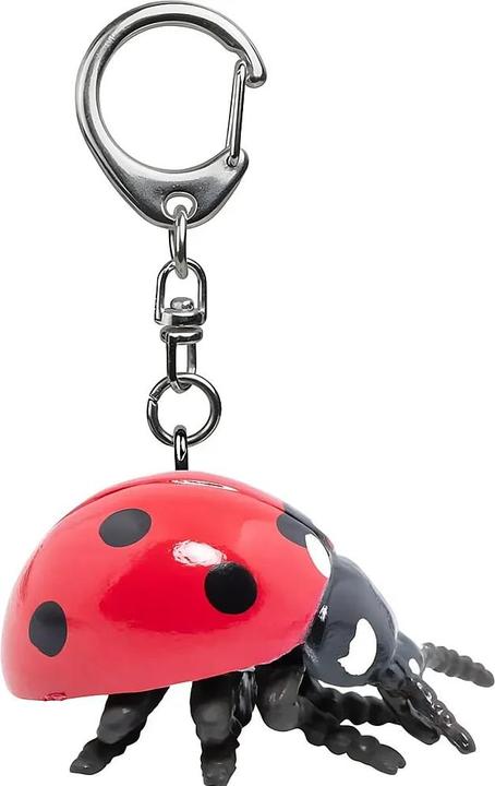 Actual product image Papo Ladybird keyring pendant