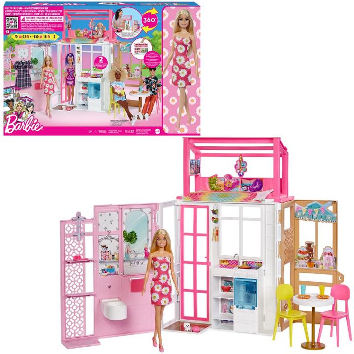 Image du produit Barbie BRB Maison et poupée