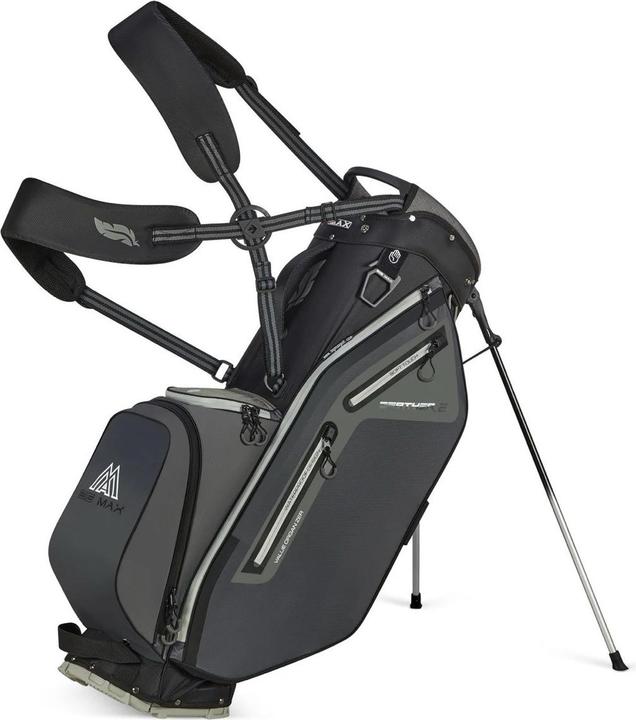 Produktbild Big Max Dri Lite Feather 2 Standbag Grau/Schwarz