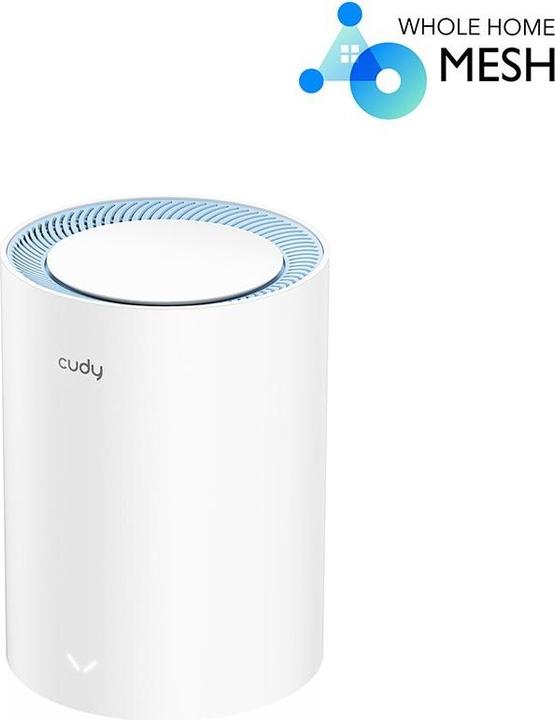 Produktbild Cudy M1200 1-PACK mesh wi-fi system Dual-band ( / ) Wi-Fi 5 (802.11ac) White Internal