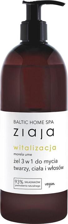 Ziaja Baltic Home Spa Witalizacja żel 3w1 do mycia twarzy ciała i włosów 500ml (500 ml)