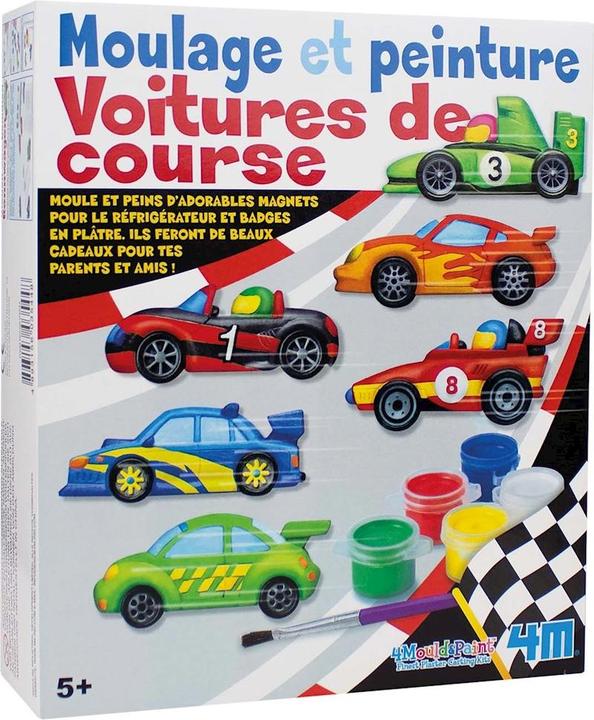 4M Set di pittura e gesso per auto da corsa (mult)