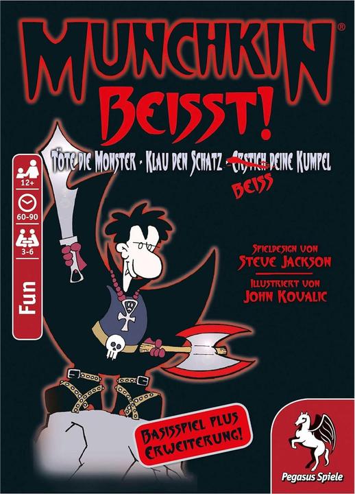 Image du produit Pegasus Munchkin mord! 1+2 (Allemand, 3 - 6 Joueur)