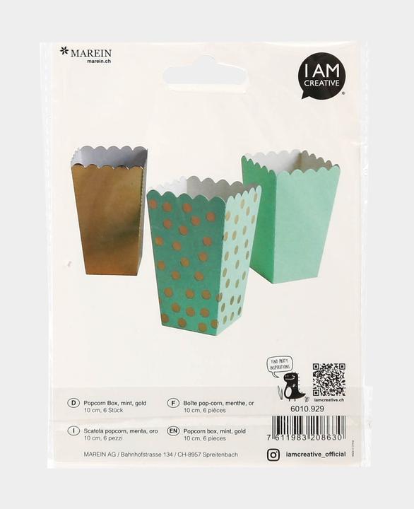 Image du produit I Am Creative Sacs à pop-corn (1x)