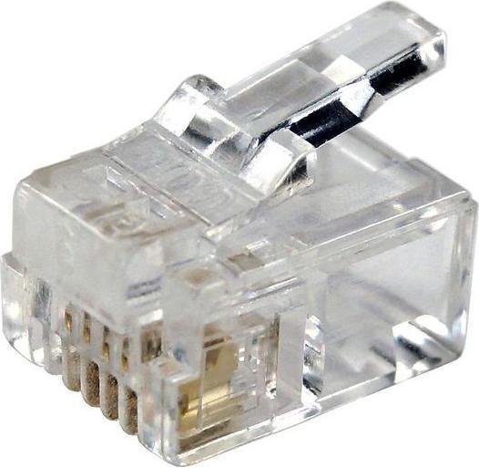 Produktbild RS PRO RJ11-Steckverbinder Stecker, 1-Port 6P4C-polig Geschirmt