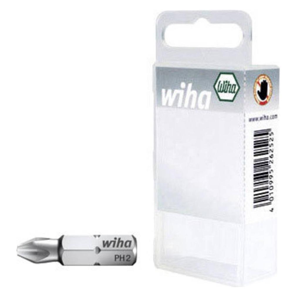 Wiha , Chiave A Bussola, Bit Di Recesso Incrociato Ph 2 Sb Bit 7 (Croce Phillips Ph)