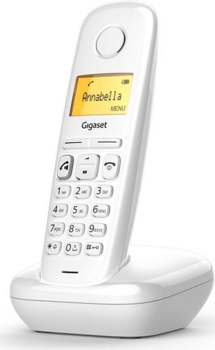 Actual product image Gigaset WIRELESS LANDLINE PHONE A270 WHITE (S30852-H2812-D202)