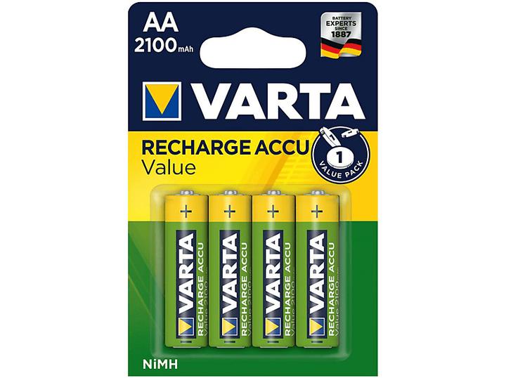 Actual product image Varta Batteria Stilo AA Ricaricabile 2100mah Conf.Blister 4pz (4 pcs., AA, 2100 mAh)