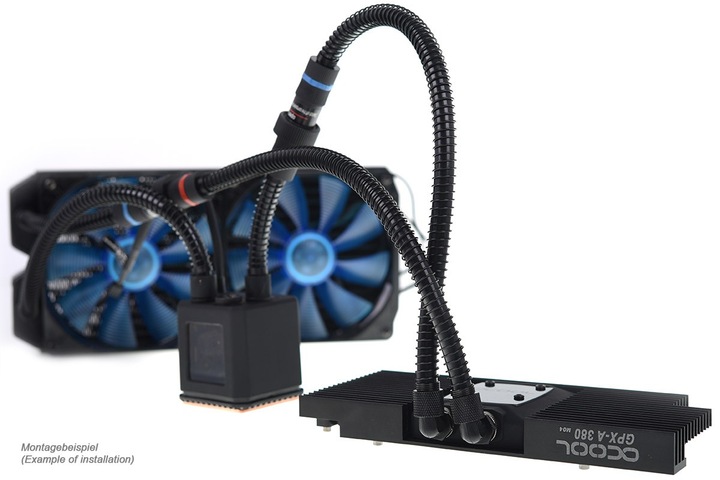 Produktbild Alphacool Eisbaer Quick-Connect Extension Kit (0.32 m, Kunststoff)