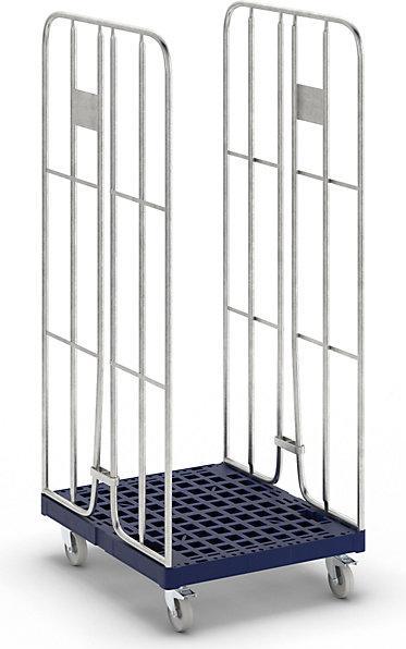 Actual product image kaiserkraft Roll container, hot-dip galvanized (500 kg)