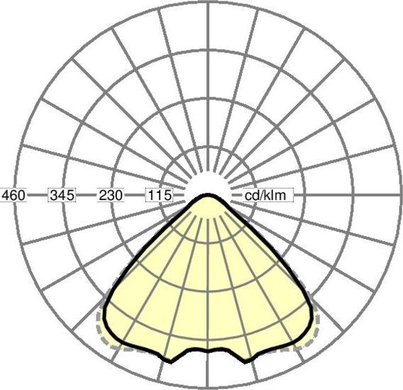 Produktbild Regiolux LED-Sporthallenleuchte 66W 4000K 10490lm 3743/0116610 (10500 lm)