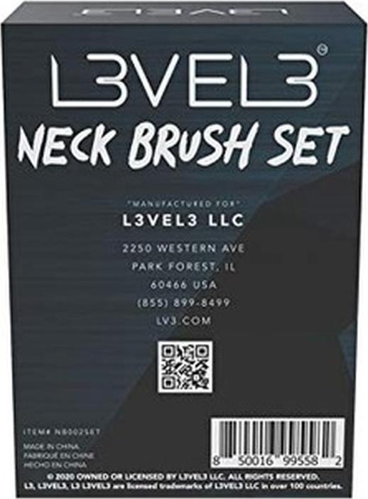 Produktbild L3vel3 Nackenbürsten-Set - 2er-Pack