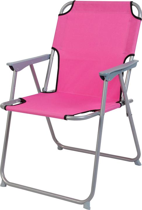 Produktbild Mojawo 4-teiliges Campingmöbel Set Alu L80xB80xH70cm Pink