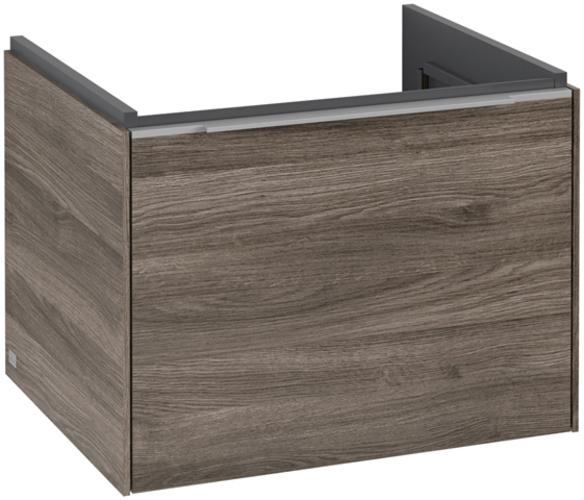 Aluminium glänzend, Stone oak