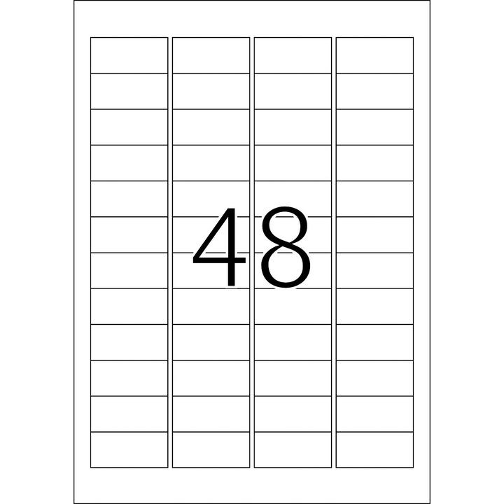 Actual product image Herma Universal labels A4