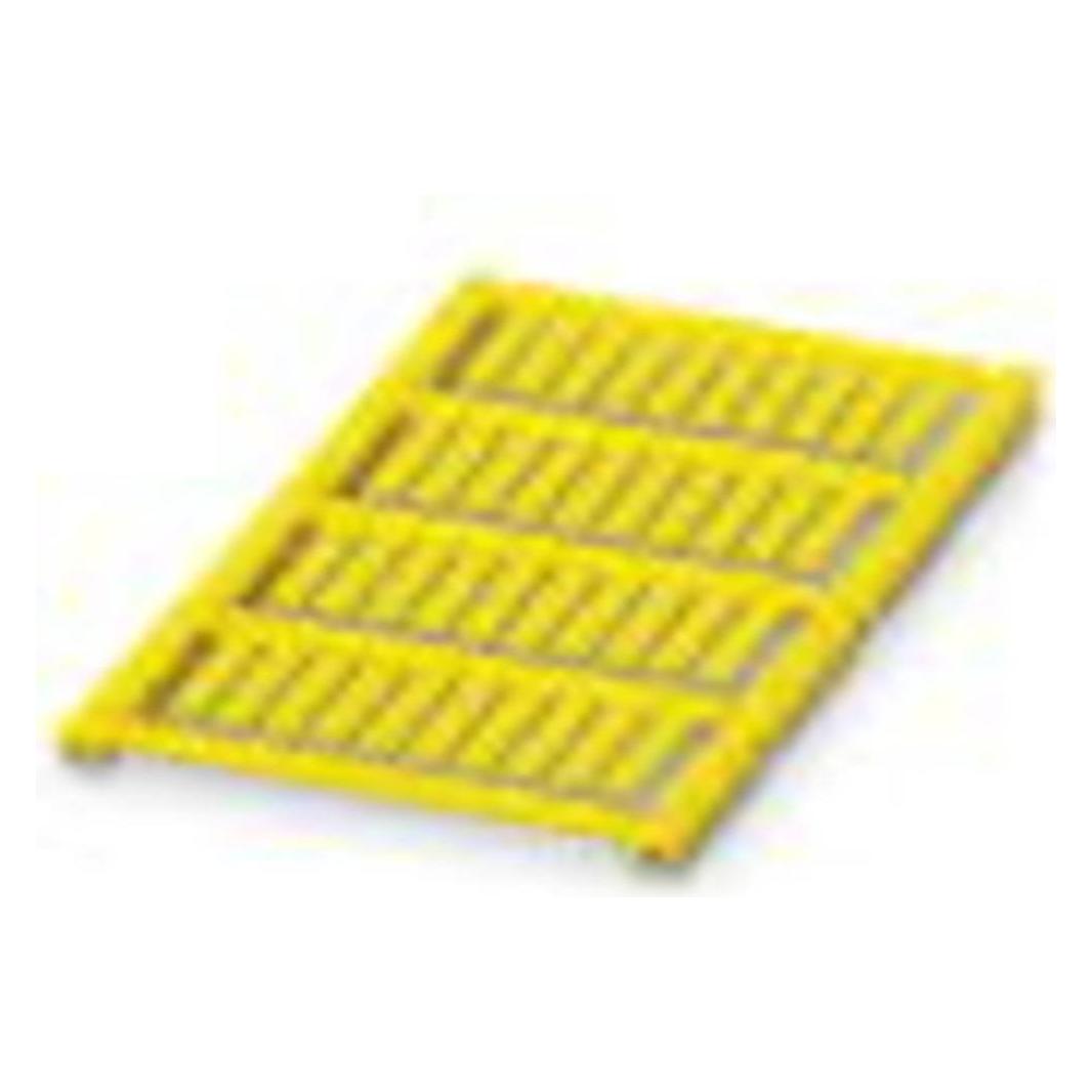 Phoenix Giallo Accessori Per Il Collegamento Dei Cavi, Marcatori Per Conduttori Tipo Di Montaggio: A Slitta Area Di Etichettatura: 4 X 18 Mm Uct-...