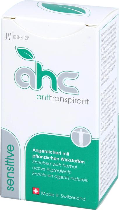 Actual product image JV Cosmetics AHC Antiperspirant sensitive (Roll-on, 30 ml)