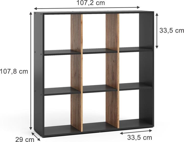 Produktbild Vicco Nove (107.20 x 29 x 107.80 cm)