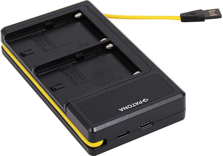 Produktbild Patona USB Ladegerät Sony NP-FM50, NP-F550, NP-F750 und NP-F970 (Kamera Akku Ladegerät)
