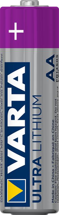 Actual product image Varta ULTRA Lithium (4 pcs., AA, 3000 mAh)