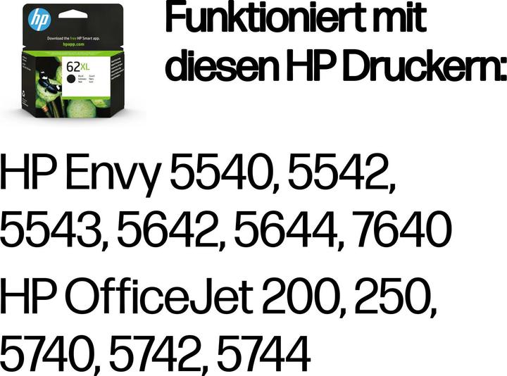 Actual product image HP 62xl (FC)