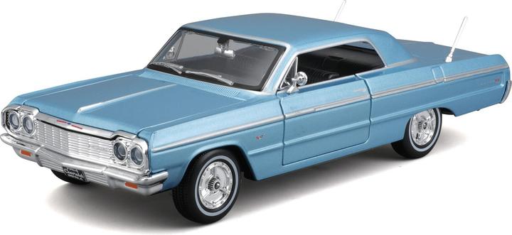 Produktbild Maisto Chevrolet Impala 1964 1/24 blau