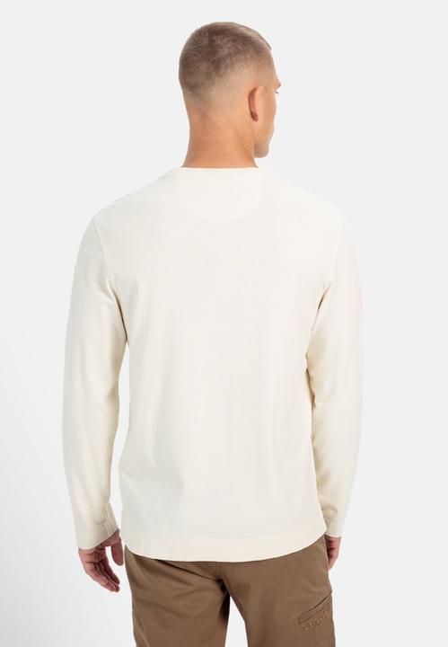 Actual product image Camel Active Long sleeve henley made from organic cotton (XL)