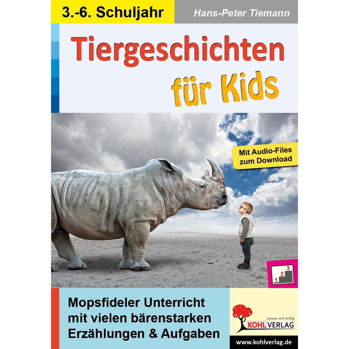 Thumbnail - Tiergeschichten für Kids, Schulbücher von Hans-Peter Tiemann
