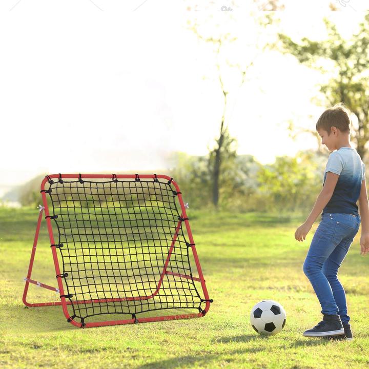 Actual product image Homcom Football Rebounder with adjustable angles