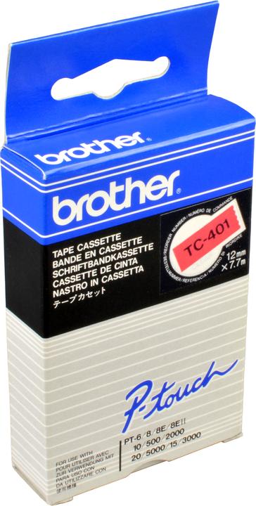 Produktbild Brother P-Touch (1.20 cm, Rot)