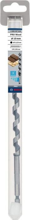 Produktbild Bosch Professional Zubehör PRO Wood Holzschlangenbohrer, 10 x 170 x 235 mm (6.35 mm)