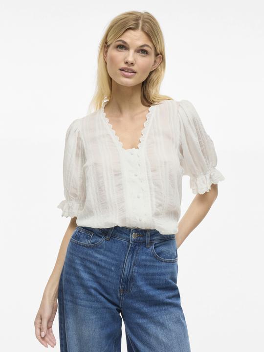 Image du produit Vila V-Ausschnitt Kurzarmhemd (34)