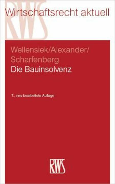 Immagine prodotto Die Bauinsolvenz (Tedesco, Tobias Wellensiek, Katja Alexander, Philipp Scharfenberg, 2024)