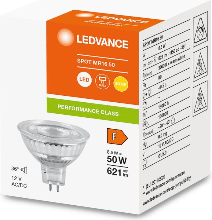 Actual product image Ledvance LED reflector lamp (GU5.3, 6.50 W, 621 lm, 1 x, F)