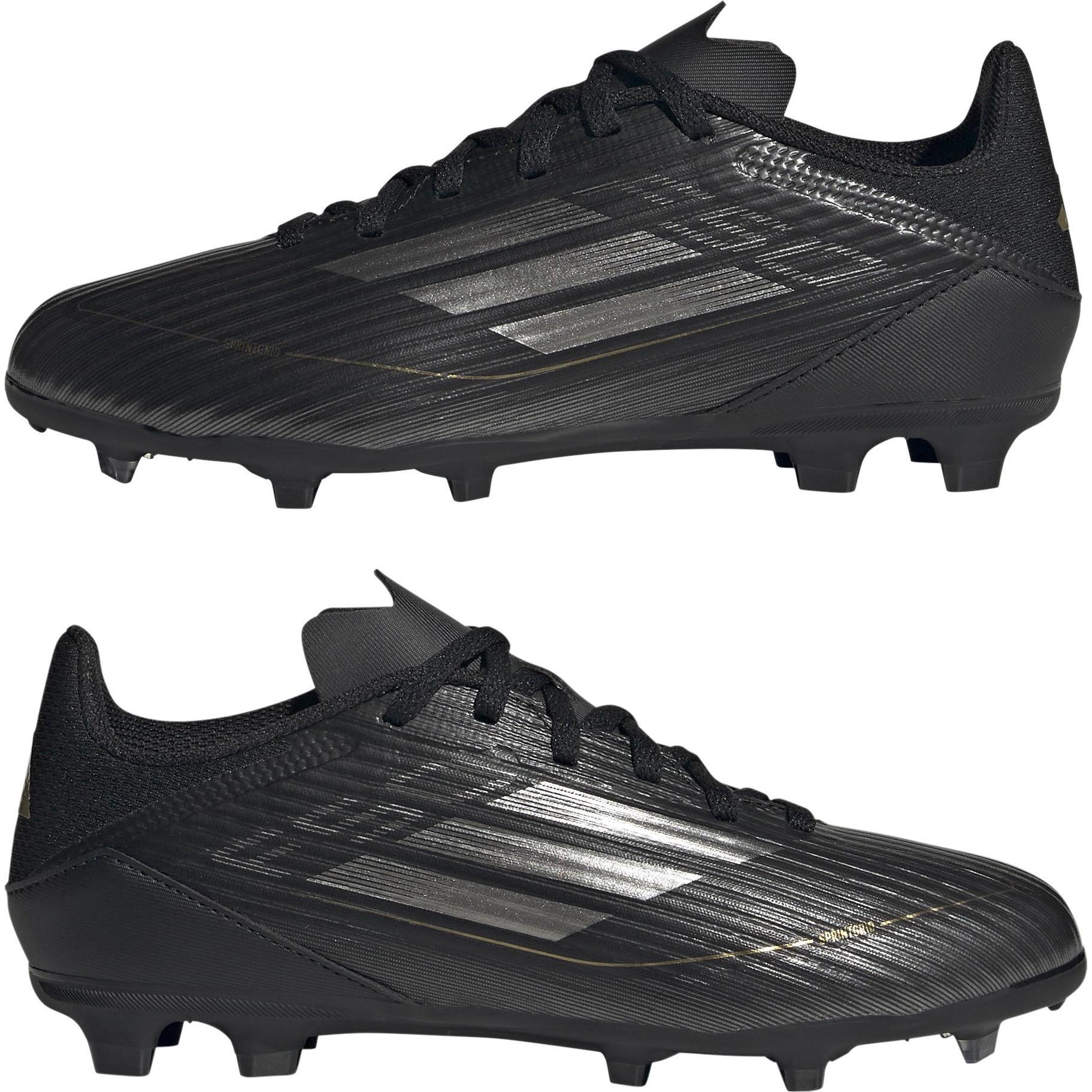 Taurussports, Fussballschuhe, Fussball-nockenschuh F50 League Fg/mg Kinder (35), Schwarz