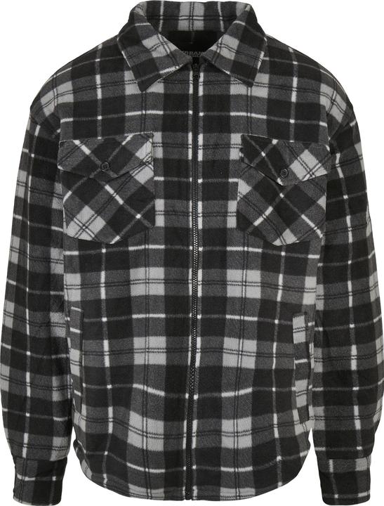 Immagine prodotto Urban Classics Plaid Teddy - Giacca a camicia foderata (S)