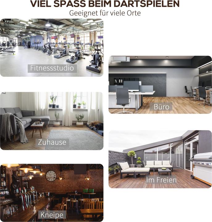 Actual product image Homcom Dart mat 300cm (5000 g)