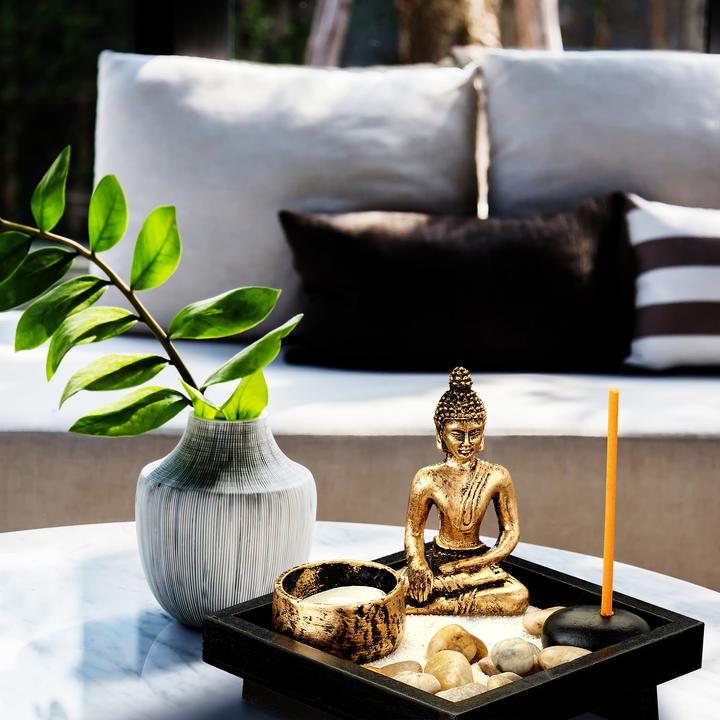 Image du produit Relaxdays Bouddha jardin