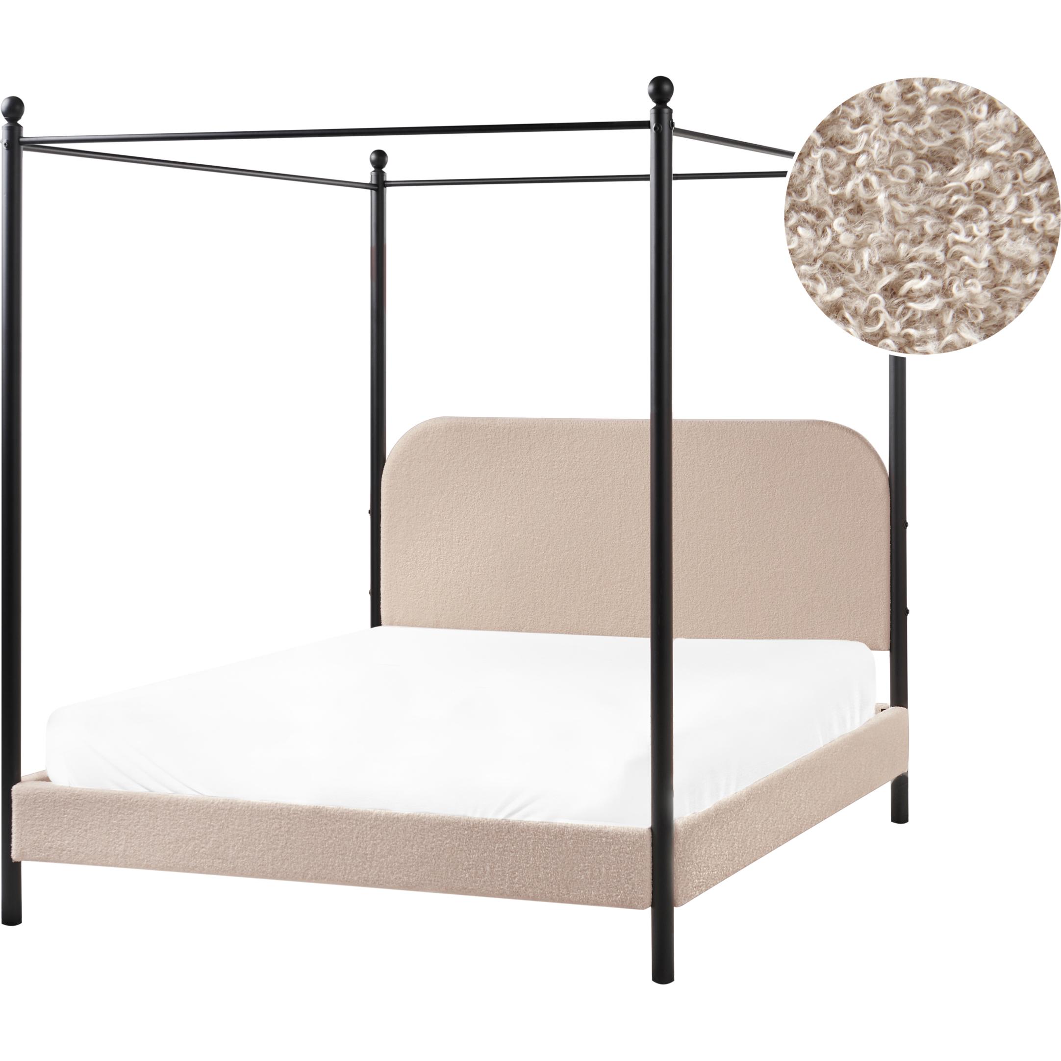 Thumbnail - Beliani, Bett, Dannemois (140 x 200 cm)