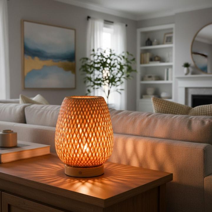 Image du produit Hermex Lampe en bambou