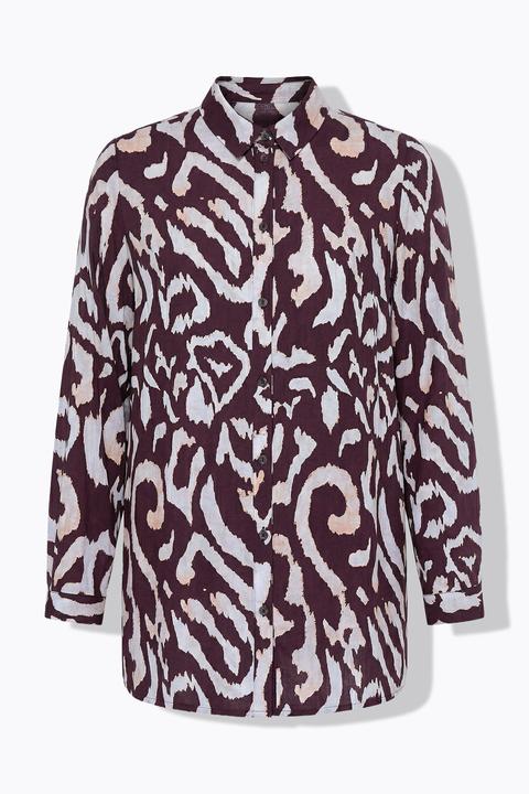 Produktbild Studio Untold Hemdbluse, Straight Shape, Alloverprint (50, 52)